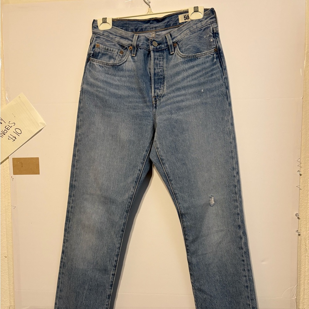 Levi’s high rise jeans 501
